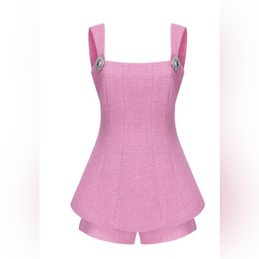Anabella Bow Top and shirts (Pink) (NWT)